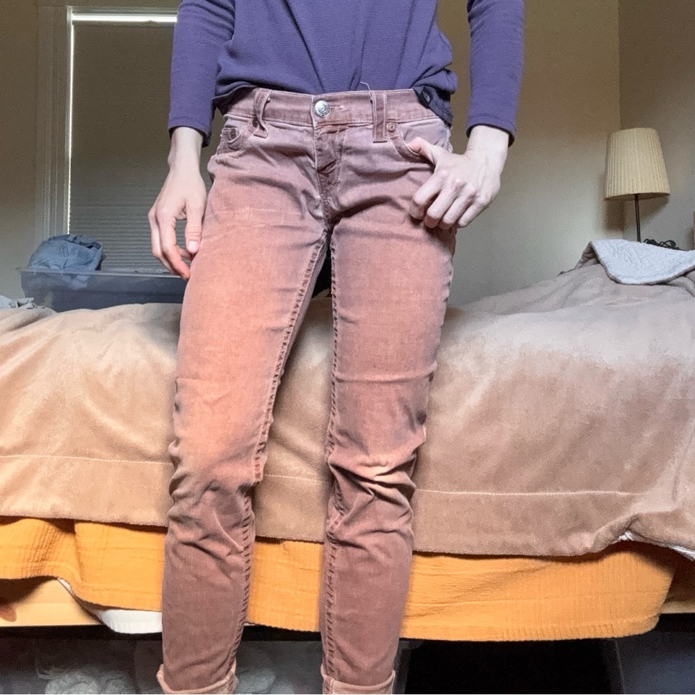 True Religion Women's Jeans in Dusty Rose